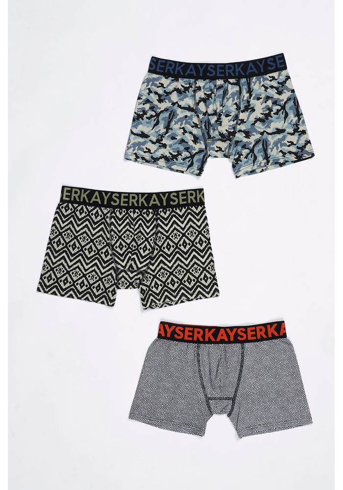 Tripack Boxer Teens Hombre