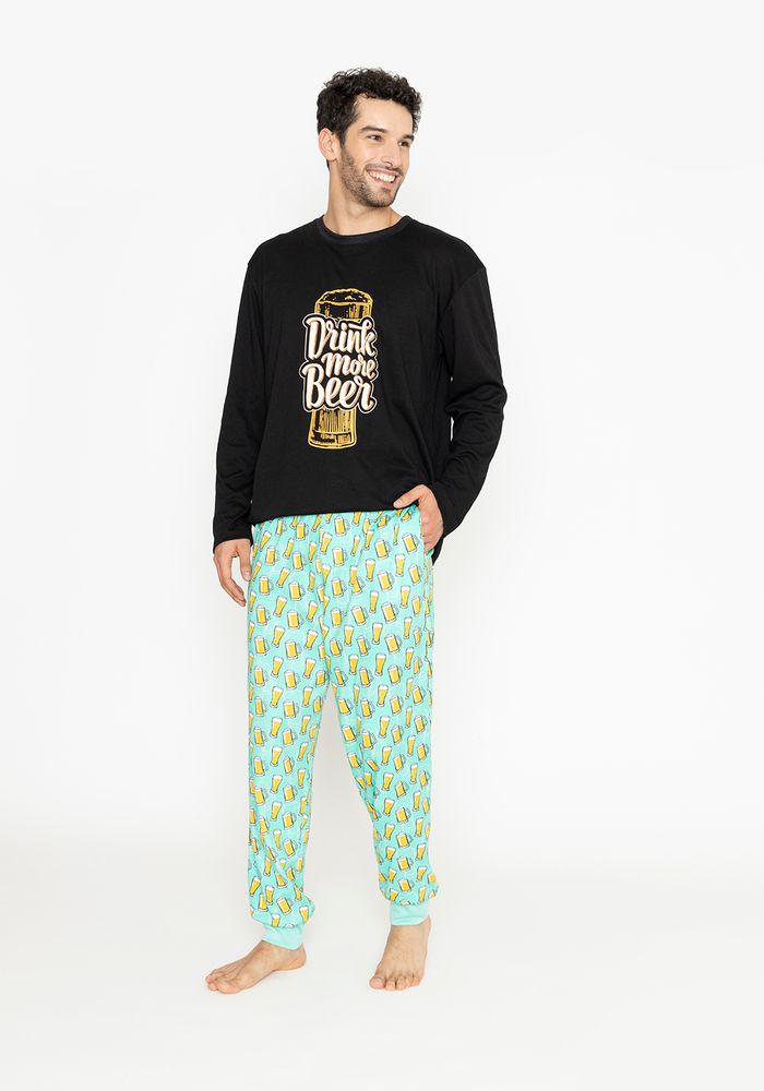 Pijama Pantalon Algodon