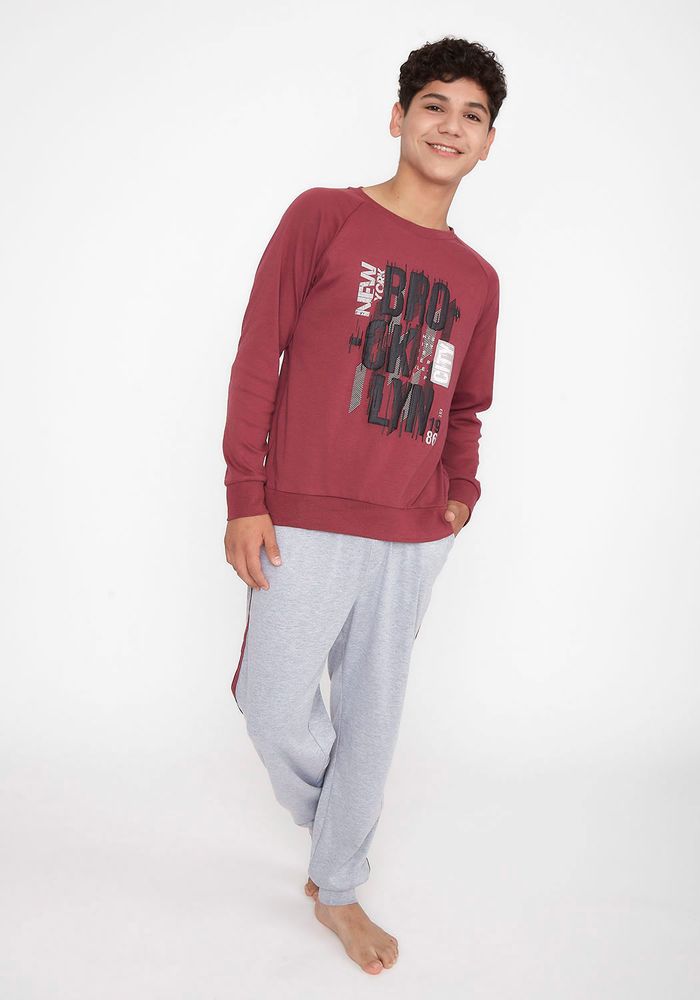 Pijama Algodon Teens Hombre