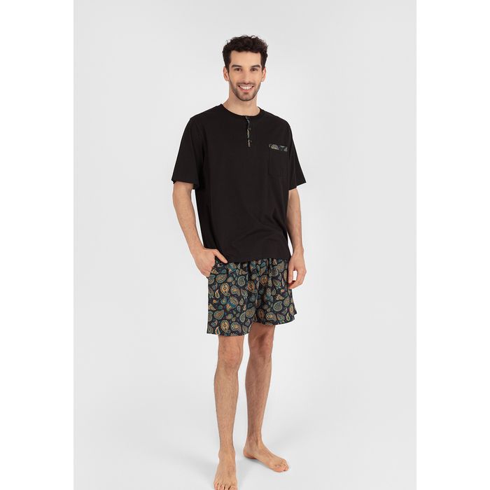 PIJAMA CORTO VERANO ALGODON