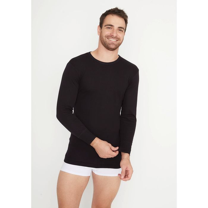 CAMISETA MANGA LARGA ALGODÓN