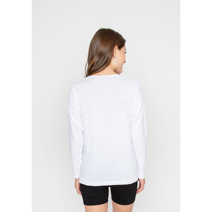 CAMISETA ALGODÓN MANGA LARGA