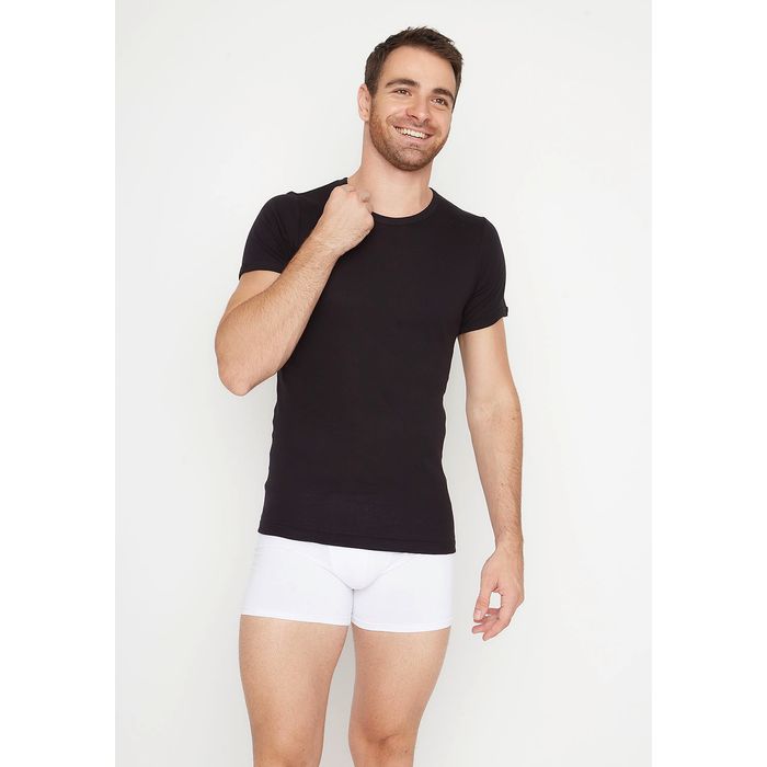 CAMISETA MANGA CORTA ALGODÓN