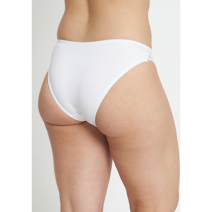 BIKINI CON ENCAJE ALGODÓN