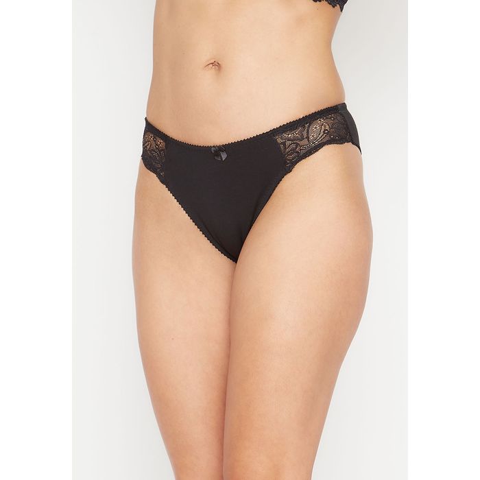 BIKINI CON ENCAJE ALGODÓN