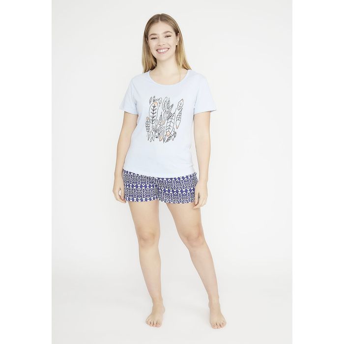 PIJAMA MUJER ALGODON