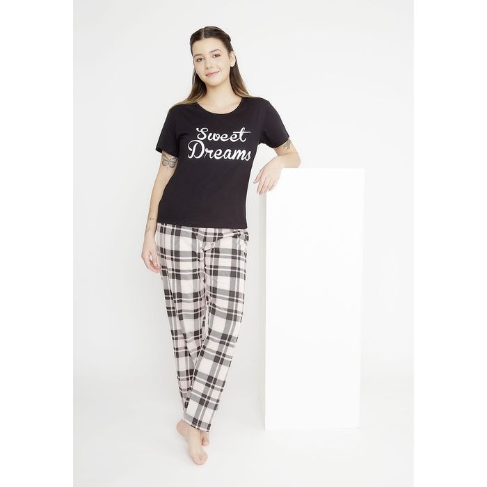PIJAMA MUJER ALGODON