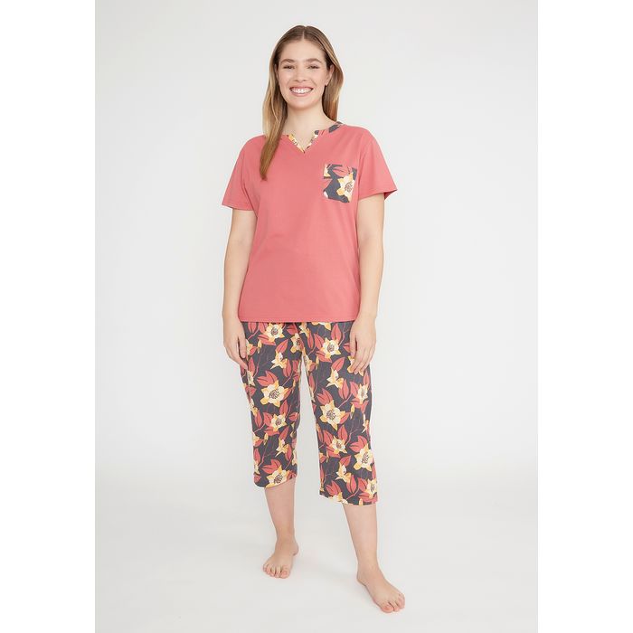 PIJAMA MUJER ALGODON