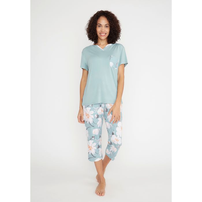 PIJAMA MUJER VISCOSA