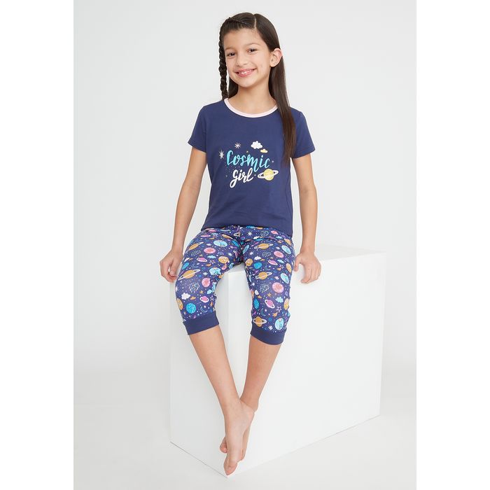 PIJAMA KIDS MUJER ALGODON