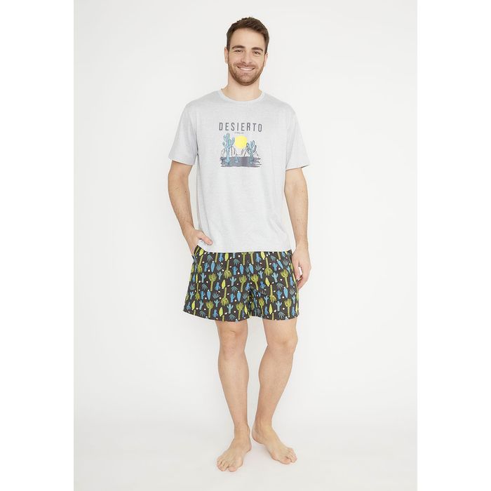 PIJAMA HOMBRE ALGODON