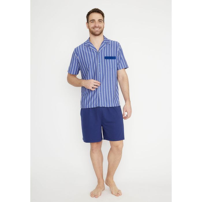 PIJAMA HOMBRE ALGODON