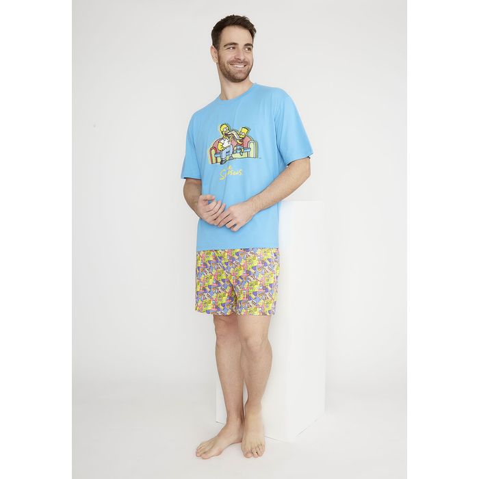 PIJAMA HOMBRE ALGODON