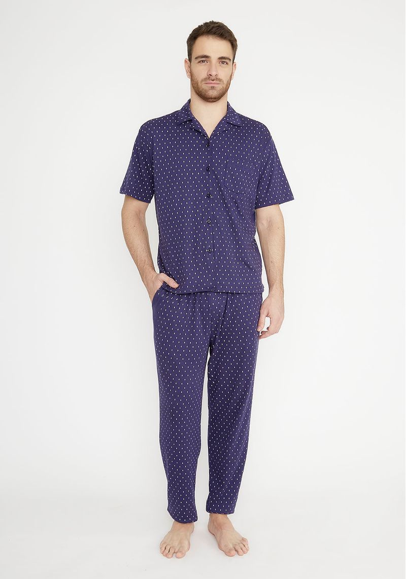 PIJAMA-HOMBRE-ALGODON-|-Kaysershop
