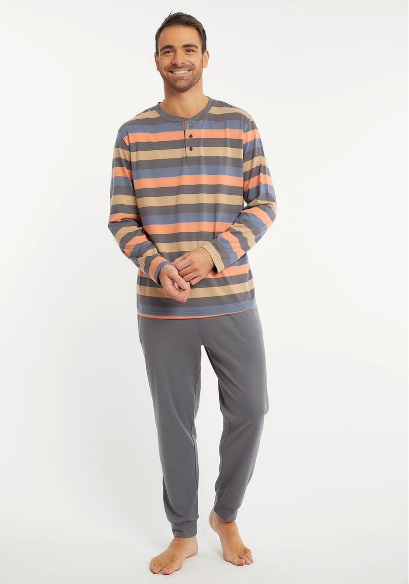 PIJAMA-HOMBRE-ALGODON-|-Kaysershop