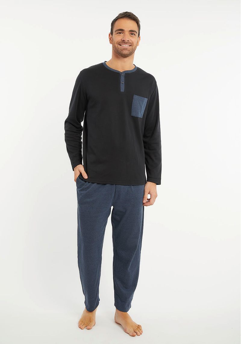 PIJAMA-HOMBRE-ALGODON-|-Kaysershop