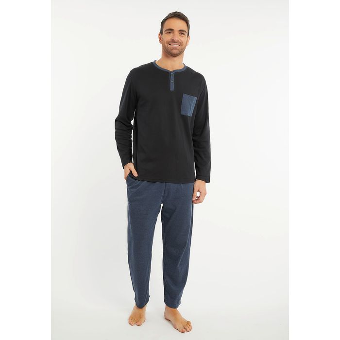 PIJAMA HOMBRE ALGODON
