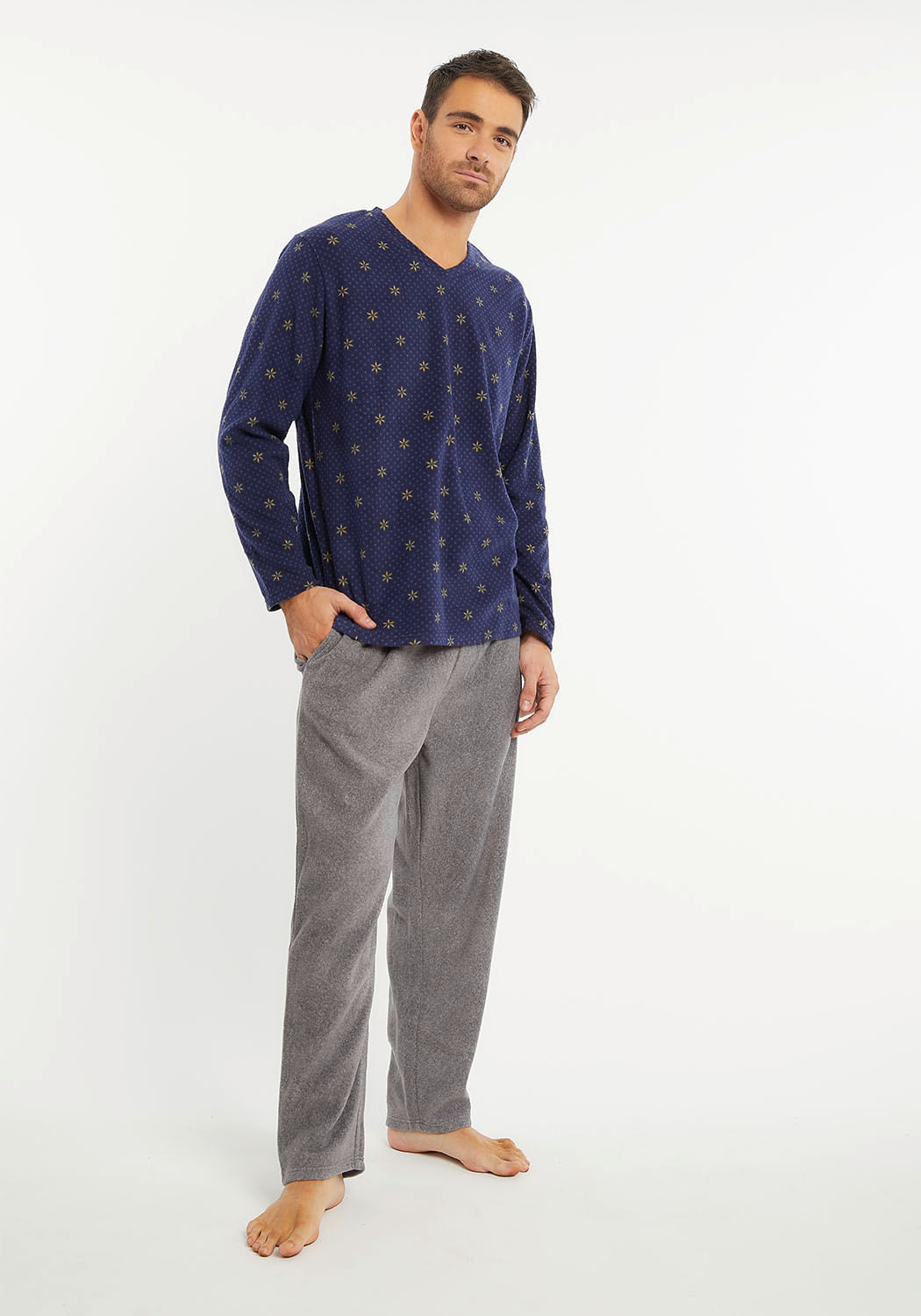 Kayser Pijamas Polar De Hombre Javier Golmar Precios Ripley PIJAMA