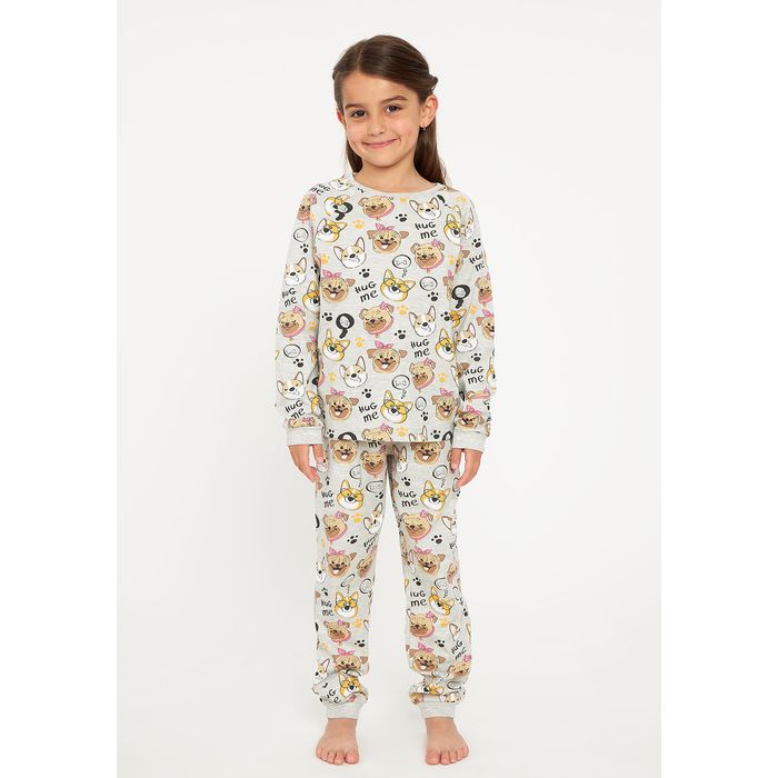 PIJAMA NIÑA ALGODON