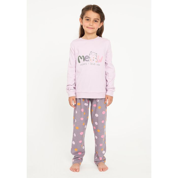 PIJAMA NIÑA ALGODON