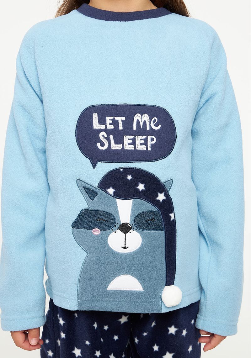 PIJAMA-NIÑA-POLAR-|-Kaysershop