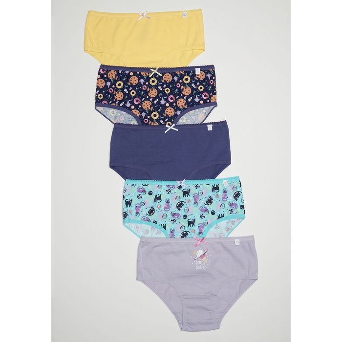 PACK 5 BIKINI ALGODÓN