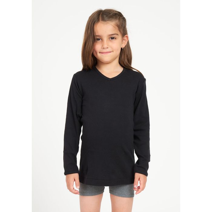CAMISETA ALGODÓN MANGA LARGA