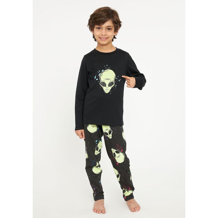 PIJAMA NIÑO ALGODON