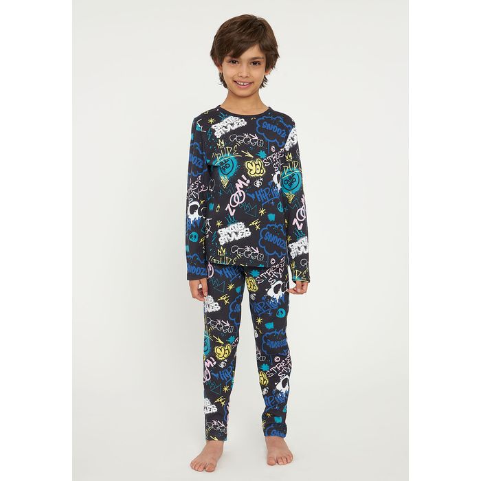 PIJAMA NIÑO ALGODON