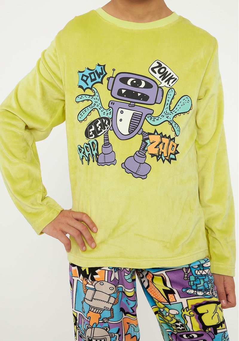 PIJAMA-NIÑO-PLUSH-|-Kaysershop