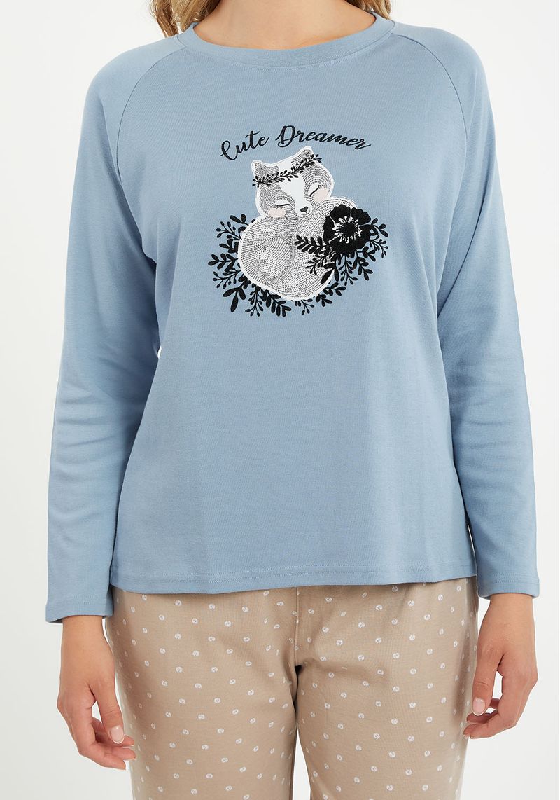 PIJAMA-MUJER-ALGODON-|-Kaysershop