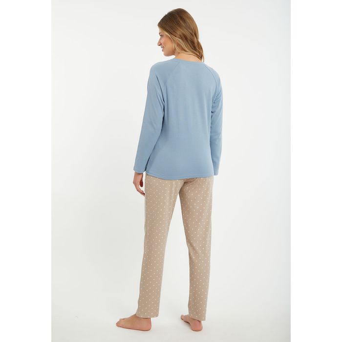PIJAMA MUJER ALGODON