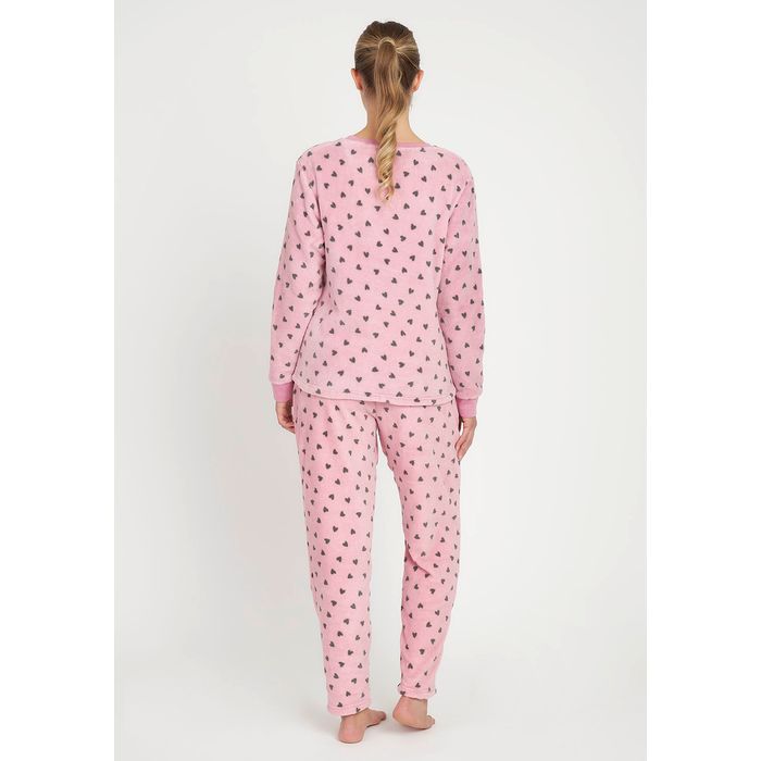 PIJAMA MUJER CORAL FLEECE