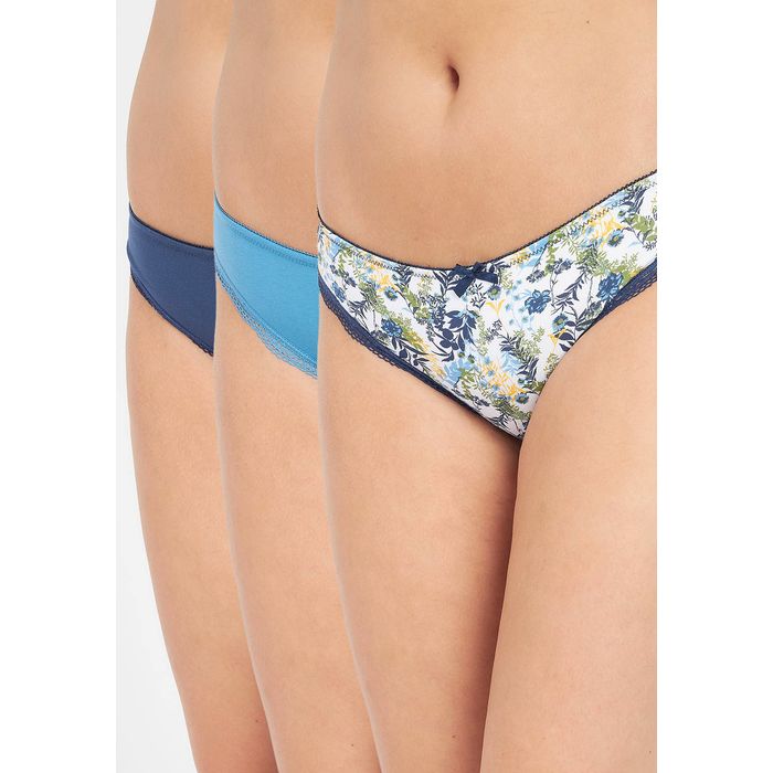 TRIPACK BIKINI ALGODON