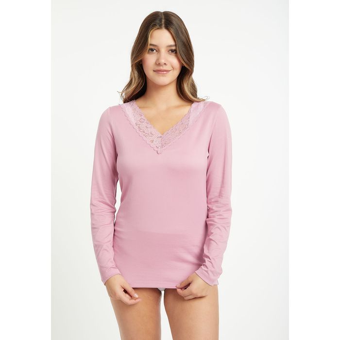CAMISETA MANGA LARGA MICROFIBRA