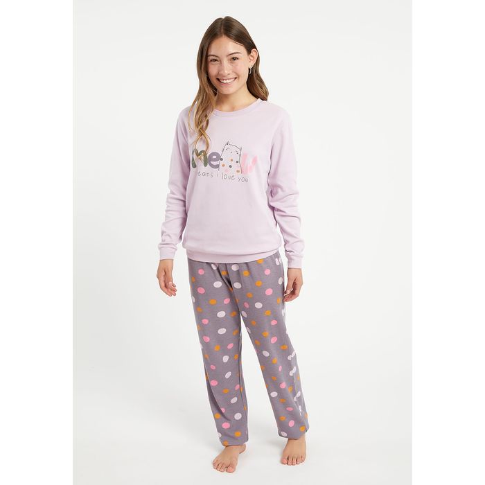 PIJAMA PANTALON ALGODON