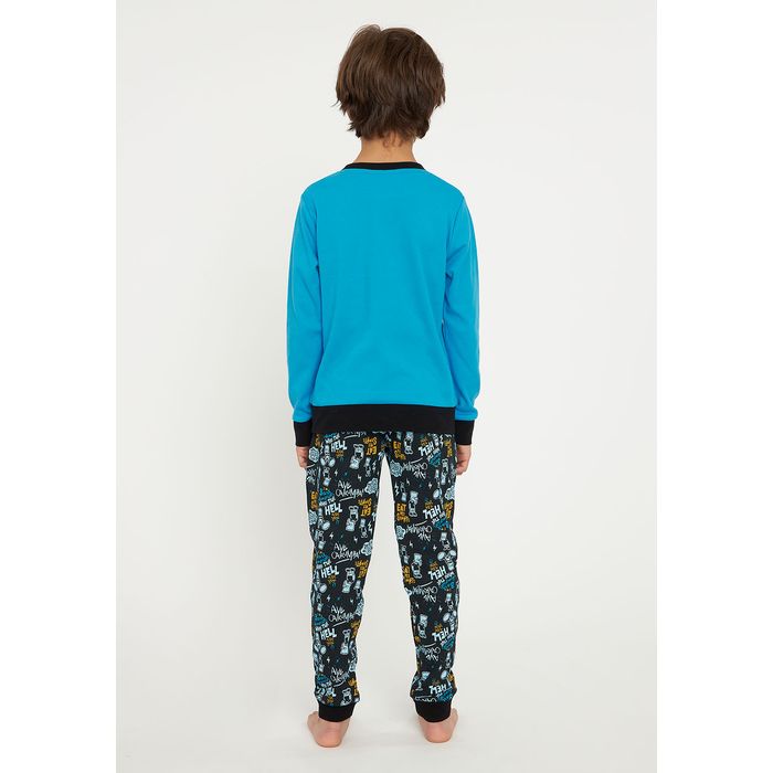 PIJAMA NIÑO ALGODON