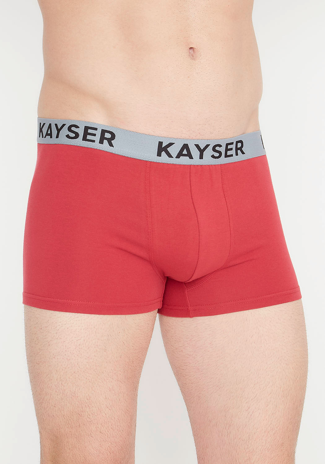 Boxer Corto De Algodón Para Hombre Color Rojo Kayser