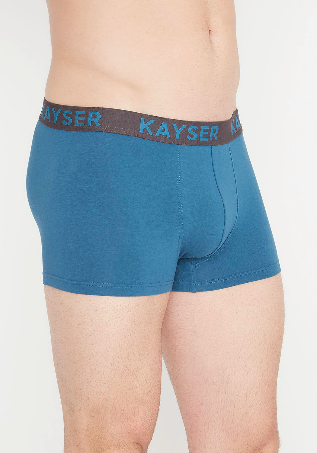 Boxer Corto De Algodón Para Hombre En Petróleo Kayser