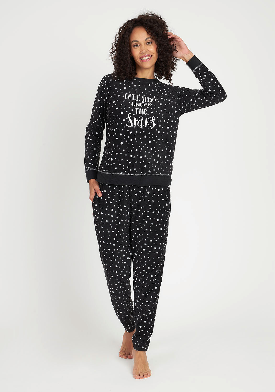 Algodón Pijama NiÃ±a Kayser Pantalones Pijamas Mujer Manga Larga